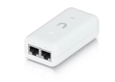 Ubiquiti UniFi U-POE-AF Adattatore Iniettore PoE 15W 48V Gigabit Ethernet - Immagine 1 di 4