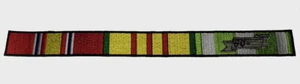 LARGE 11" VIETNAM SERVICE RIBBONS PATCH - Color - Veteran Owned Business - Picture 1 of 1