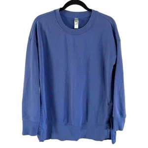 GreenTea Periwinkle Purple Pullover Sweater Sz Medium Casual Loungewear - Picture 1 of 15
