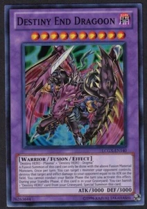 Yugioh Destiny End Dragoon LCGX-EN140 Super Rare Unlimited - VLP - Bild 1 von 2