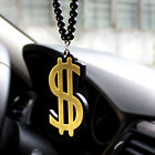 US Dollar Symbol Wealth 3D Ho Car Auto Rearview Pendant Ornament Hanging Charm