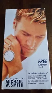 Michael W. Smith This Is Your Time VHS Christian CCM Music Videos Reunion - Picture 1 of 2