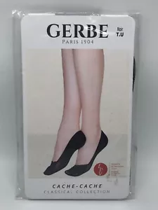 Protege el Pie Mujer GERBE Cache-Cache Talla Única Color Negro Nuevo - Imagen 1 de 3