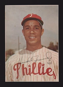 1959 Chico Fernandez PHILLIES UNSIGNED 3-1/2 x 5 MAGAZINE PHOTO CARD #1 - Picture 1 of 1