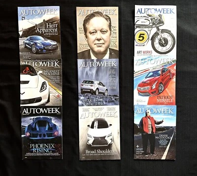 Autoweek Magazine Lot Of 18 Jan 2015-Dec 2015 - Image 1 of 4