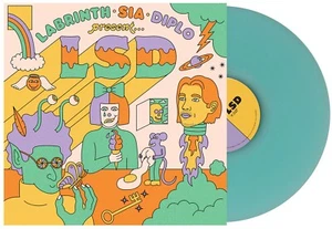 LABRINTH, SIA & DIPLO LP LSD Present... 5th Anniversary CLEAR GREEN VINYL Seale - Picture 1 of 5