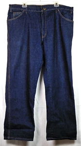 Pantalones de mezclilla Dickies para hombre de ajuste recto regular de 5 bolsillos azul oscuro 40 x 30 - Imagen 1 de 2