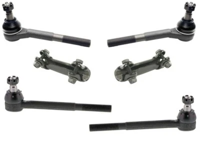 AP For GMC & Chevrolet Van 83-95 G10 G20 G30 100% New Tie Rod Sleeve 6pc Kit - Image 1 of 4