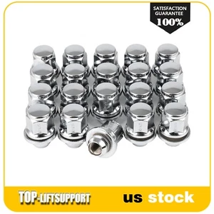 20 Lug Nuts Bulge Acorn 12x1.25 Chrome Mag Seat Wheel Nut Set Fits Nissan Sentra - Picture 1 of 7