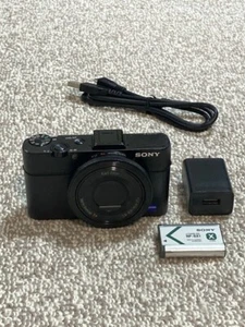 Sony Cyber-shot RX100II DSC-RX100M2 1.0-inch CMOS Cybershot Black Japan Used - Picture 1 of 5