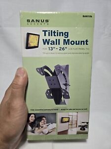 New Open Box Sanus Accents SAN10b 13'' - 26” Flat Panel TV Tilting Wall Mount