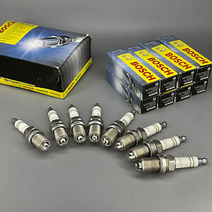 For Nissan Oldsmobile Plymouth BOSCH GENUINE F8DC4 8PCS Yttrium Spark Plug