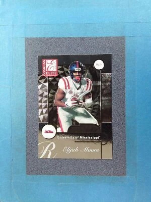 2021 Donruss Elite ELIJAH MOORE Rookie NY Jets #ER14 @SR70 - Image 1 of 2