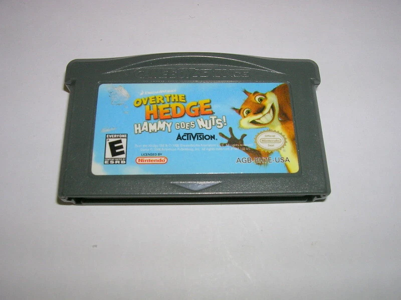 Over the Hedge Hammy Goes Nuts (Nintendo Game Boy Advance GBA) Juego Original Foto 1 de 1
