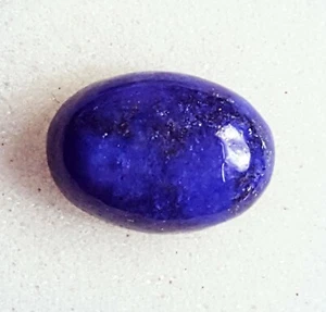 Piedras preciosas sueltas 100 % lapislázuli natural 6,35 quilates certificadas con regalo gratis - Imagen 1 de 4