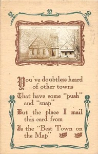 G23/ Harper Kansas RPPC Postcard 1912 Presbyterian Church - Picture 1 of 4