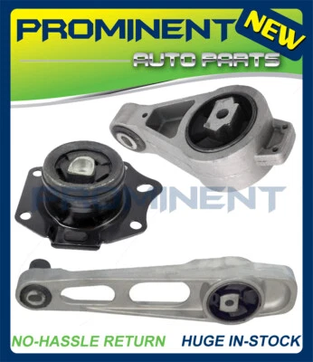 3pcs Engine Motor Mounts Kit for Dodge Neon l4 2000-2005 2.0L 2003-2005 2.4L - Image 1 of 4
