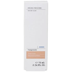 KORRES Pomegranate Exfoliating Mask with AHAS, BHA + POM Enzymes 75ml/2.54fl.oz - Picture 1 of 2