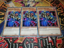 3 x Puppet Master sdsa-en014 1st Edition (NEW) Common Yu-Gi-Oh!