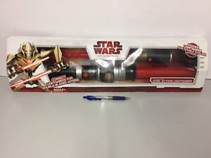 Star Wars The Clone Wars Electronic Sith Duel Action Lightsaber Hasbro 92367 NIB