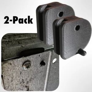 2 Metal Shed Replacement Door Slides Compatible with Yardmaster Outsunny - Picture 1 of 5