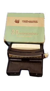 Vintage Brown Bakelite 3D View Master Model F - Picture 1 of 10