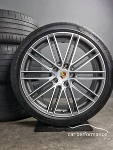 Porsche Panamera 971 21 Zoll Felgen Turbo 4 original, GTS, Sommerräder - Picture 1 of 11
