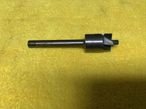 Interchangeable Pilot Carbide Tipped 4 Flute Counter Bore .876 Dia. 3/8” Shaft - Picture 1 of 3