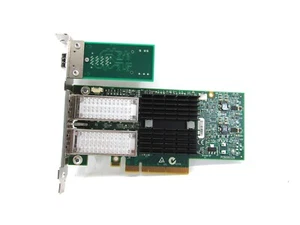 Mellanox MCX354A-QCBT SAS Dual Port 10GbE PCI-e ConnectX-3 NIC Network Card C5 - Picture 1 of 4