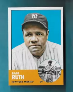 BABE RUTH #3 2022 TOPPS ARCHIVES '63 VARIACIONES DE REPUESTO DE FONDO - Imagen 1 de 2