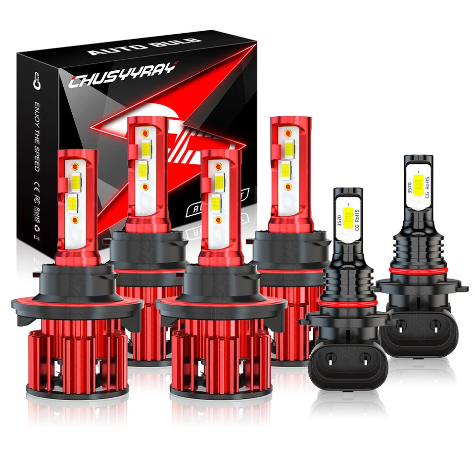 Faro LED haz alto bajo + faros antiniebla para Mitsubishi Eclipse 2009-2012 Foto 1 de 4