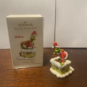 Hallmark Andenken Ornament Grinchy Claus Wie der Grinch Weihnachten stahl! 2006 - Bild 1 von 4