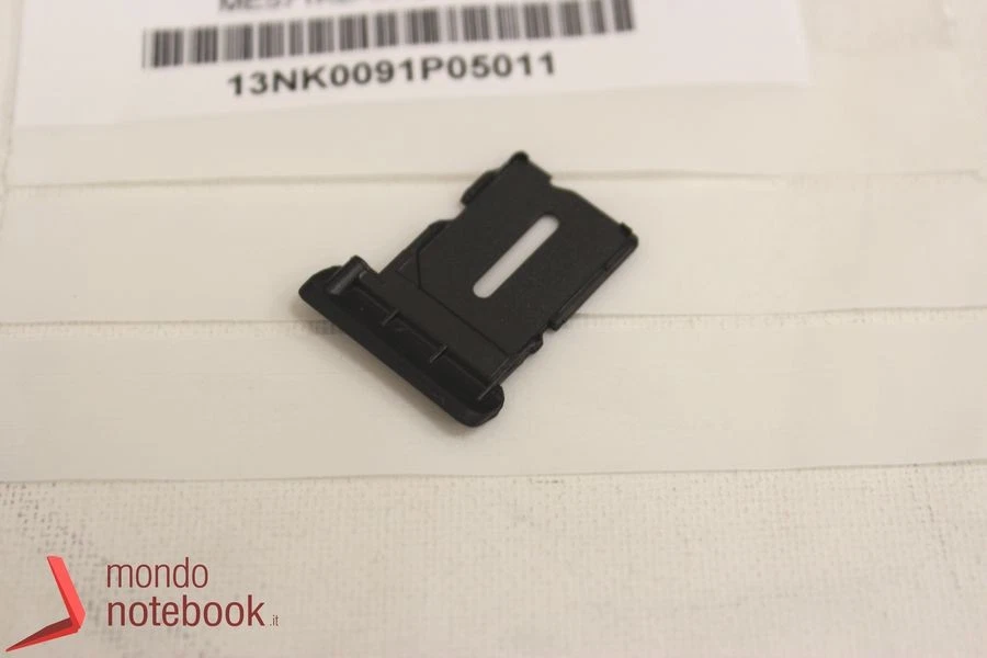 Carrello SIM Tray ASUS Pad Nexus ME571KL (Nexus 7C 2013) (Nero) - Immagine 1 di 1