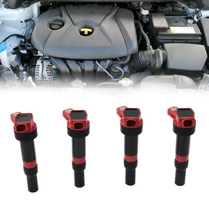 4Pcs Ignition Coil UF651 For Hyundai Elantra Tucson For Kia Forte Soul - Picture 1 of 12