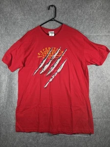 Disney World Animal Kingdom Expedition Everest Yeti Adult XL Logo Shirt Scatches - Picture 1 of 9