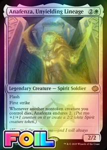 x1 Anafenza, Unyielding Lineage TDM MTG 2 FOIL RARE M/NM 1x - Picture 1 of 1