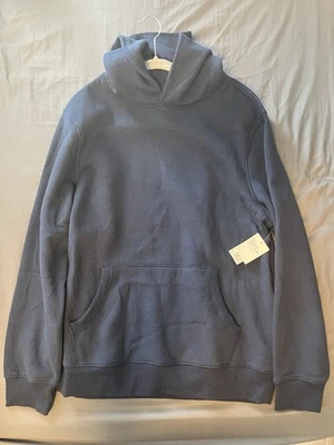 Sonoma Goods For Life Sudadera con Capucha Supersuave Azul Marino Algodón Poliéster Grande Foto 1 de 3