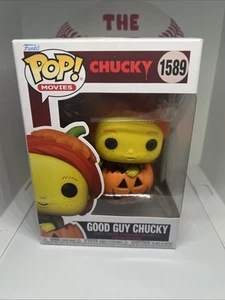Funko Pop: Movies - Good Guy Chucky in Pumpkin #1589 - Picture 1 of 6