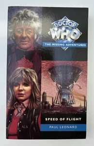Doctor Who The Missing Adventures- Speed of Flight by Paul Leonard (Virgin 1996) - Picture 1 of 4