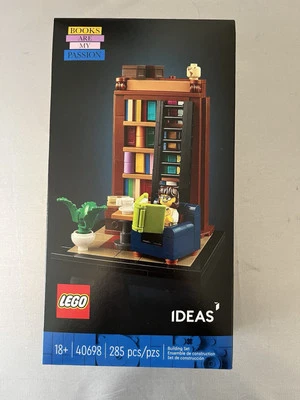 Lego Ideas Libros Son Mi Pasión 40698 GWP Conjunto Promocional Nuevo Sellado en Caja 2024 Foto 1 de 4