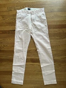 J. Crew hellrosa Herrenhose, Größe 29 x 32 hinteres Bein hat verblasste Flecken - Bild 1 von 6