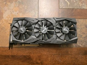 ASUS GeForce GTX 1080 Ti 11GB GDDR5X Grafikkarte Strix ROG - Bild 1 von 9