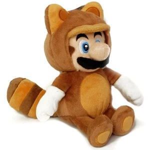 Super Mario Bros Series Tanooki Mario 9" Plush Toy [Little Buddy] - Picture 1 of 1