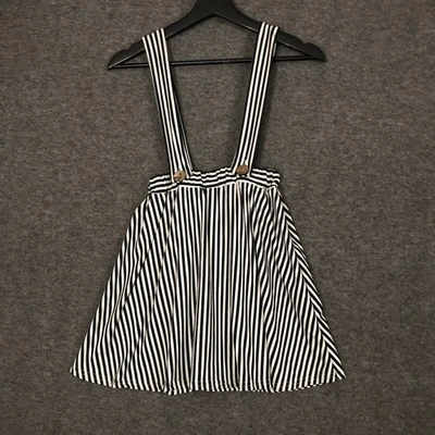 Adorable Dulzura Delantal Talla 7 NIÑA FALDA TIRANTES RAYAS Baluch & White Foto 1 de 4