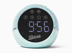 Roberts Zen FM Clock Radio - Duck Egg - 2 Year Warranty. - Picture 1 of 6