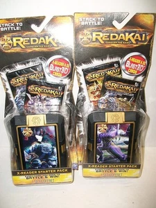 2 Redakai Conquer the Kairu Starter Packs X-Reader & 22 Cards - Picture 1 of 1