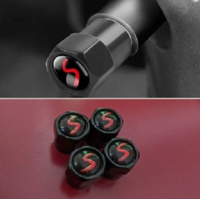 F55 MINI Cooper S Tapa Válvula Antipolvo Hexagonal Metal Negro Foto 1 de 3