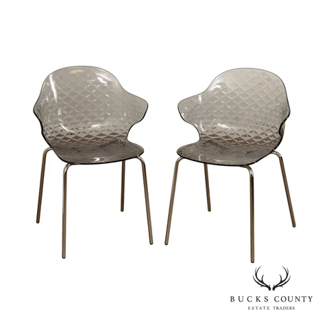 Archirivolto for Calligaris Pair Saint Tropez Polycarbonate Chairs Cover