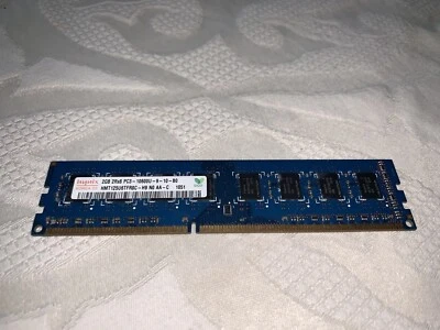 (AS IS) Broken Hynix 2 GB PC3-10600U DDR3 desktop RAM module - Image 1 of 4