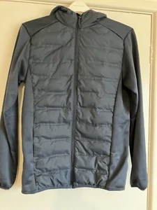 Jacket With Hood By Crivit Men’s Size Small Grey Zip Up - Picture 1 of 8